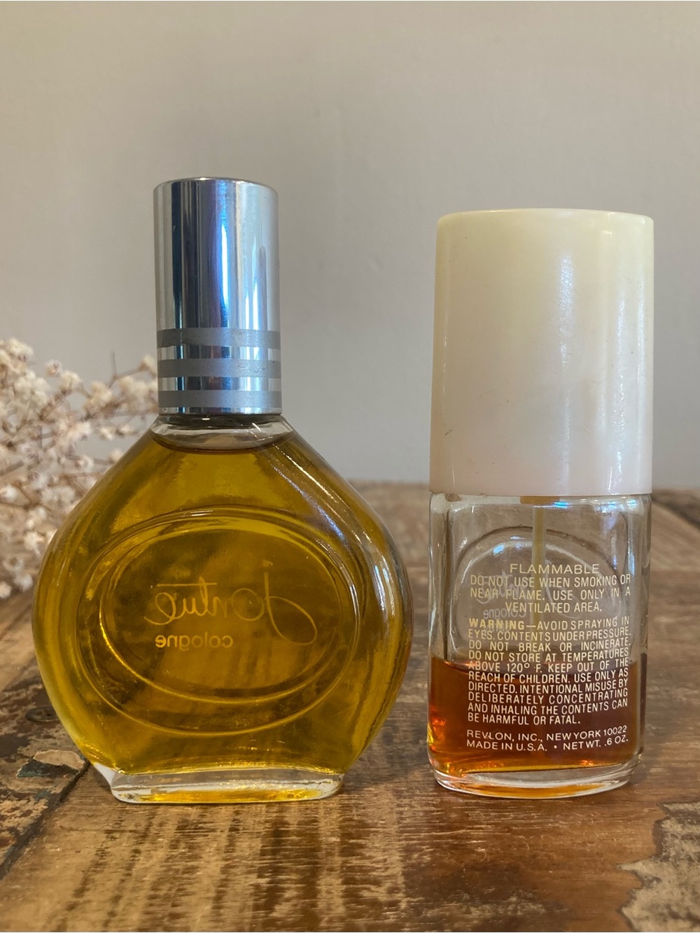 Vintage Revlon Jontue Cologne & Cologne Spray Made in USA - Picture 4 of 11